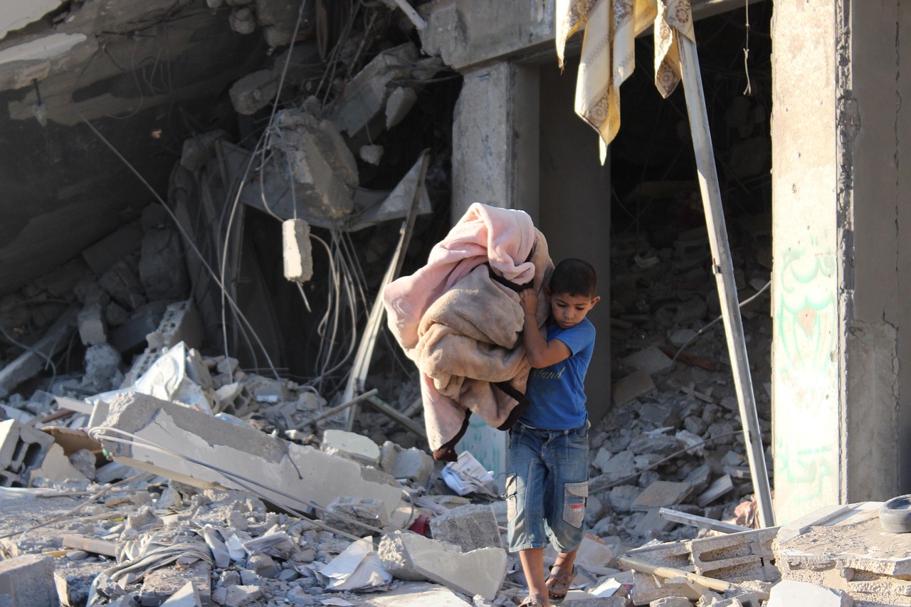 Gaza Children Food Water Care Education - Help for Palestine