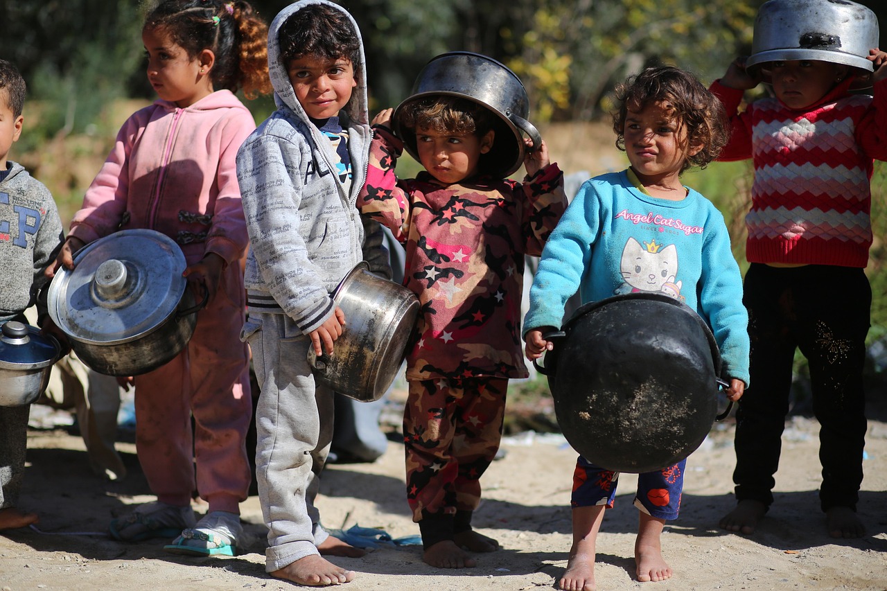 Gaza Children Food Water Care Education - Pro Palestine